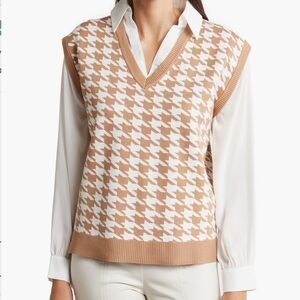 Adrianna Papell Jacquared Twofer Top